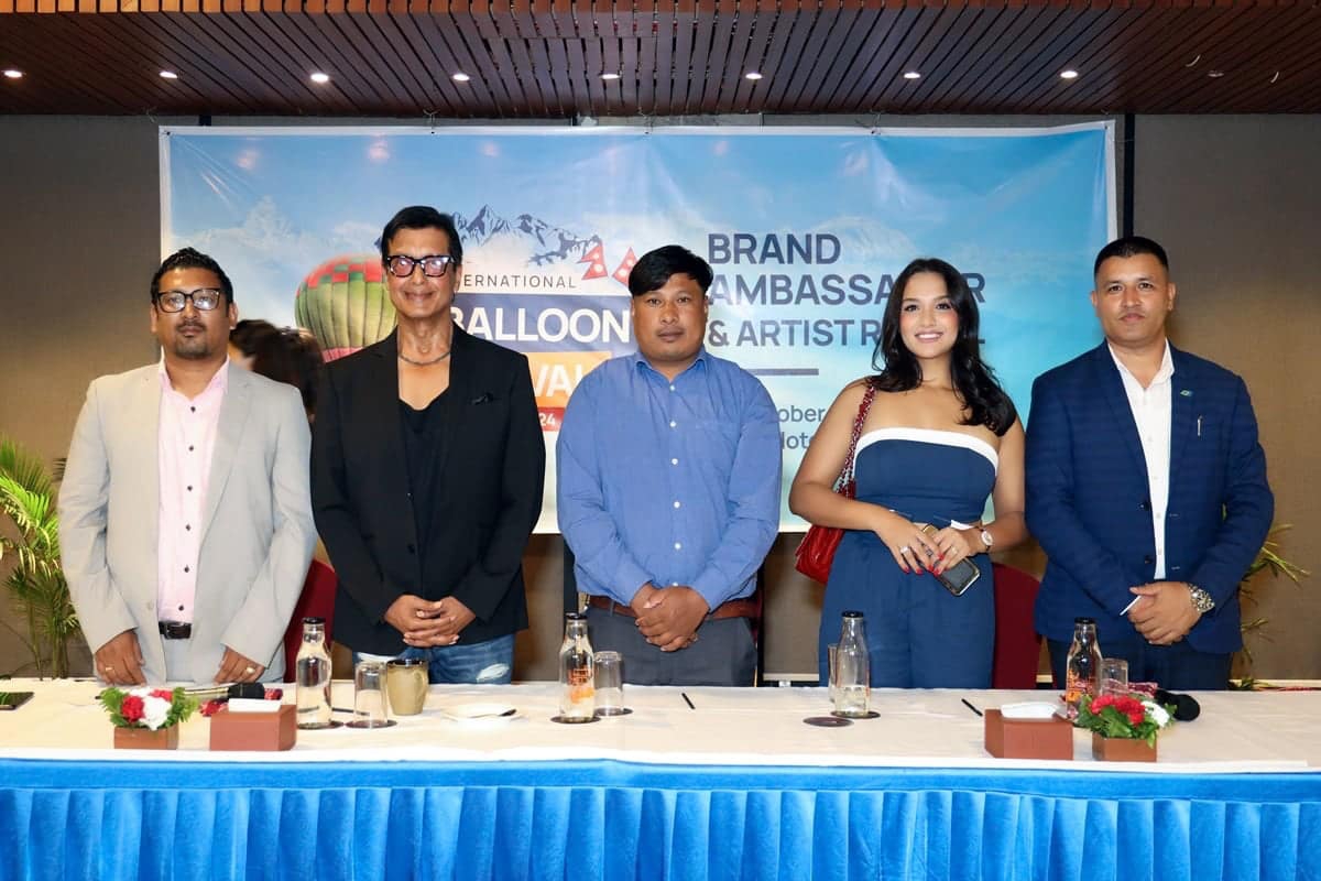 अन्तर्राष्ट्रिय बलुन फेस्टिबलको गुडविल एम्बेस्डरमा राजेश हमाल र प्रियंका कार्की अनुबन्धित 