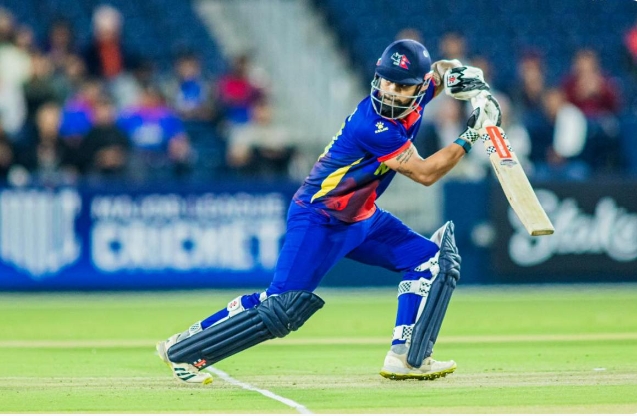 अमेरिकाविरुद्ध कुशल भुर्तेलको अर्धशतक