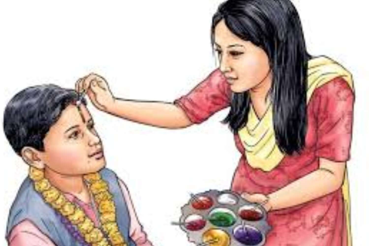 आज भाइटीका : उत्तम साइत बिहान ११:३७ बजे