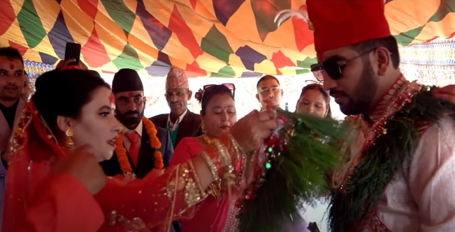 सुनिता र लक्ष्मणको ‘बिहे गरियो’ सार्वजनिक