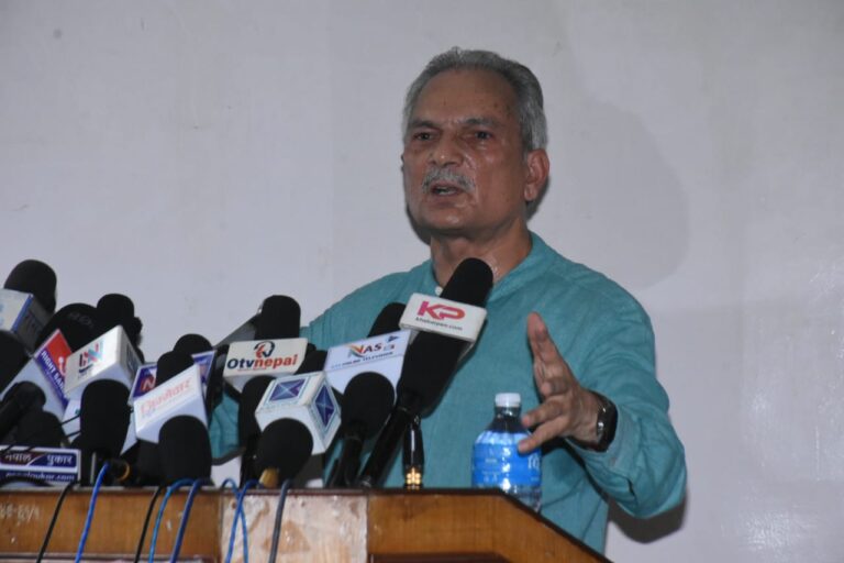 स्थानीय तहको उपनिर्वाचनपछि बाबुरामको प्रतिक्रिया : जनता असन्तुष्ट छन्, विकल्प चाहन्छन्