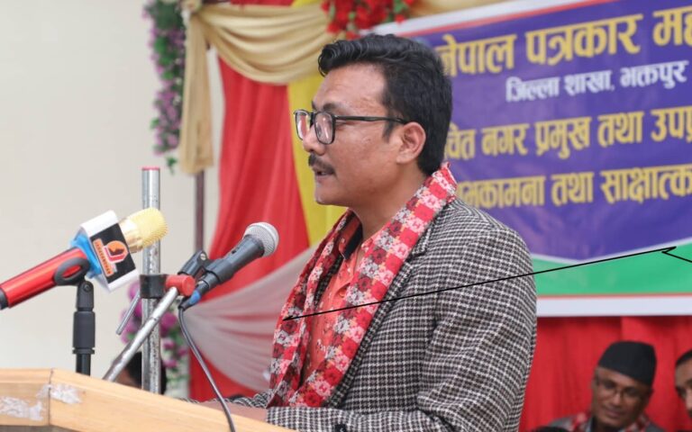 पत्रकार महासङ्घ भक्तपुरको अध्यक्षमा शिल्पकार विजयी