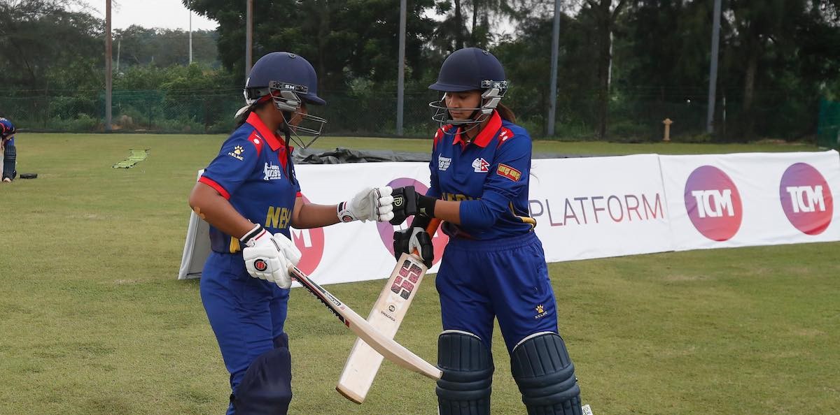 भारतलाई नेपालले दियो सामान्य लक्ष्य