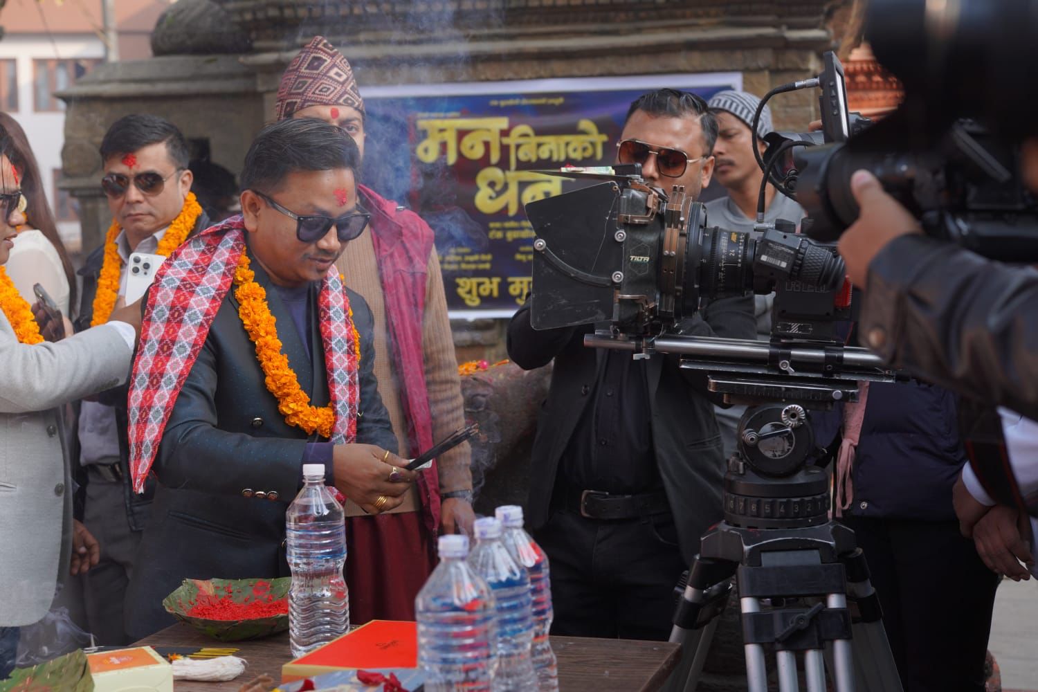 टंक बुढाथोकीको चलचित्र ‘मन बिनाको धन’ शुभ मुहूर्त