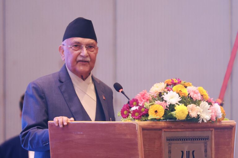 इतिहासको रछ्यानमा फालिएको शाह वंशीय सामन्ती प्रथालाई ब्यूँताउने प्रयास सफल हुन सक्दैन : ओली