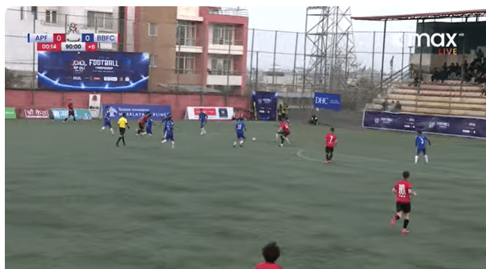 केपी ओली कप: ट्राइबेकरमा ब्ल्याक बुल्स एफसीलाई हराउँदै एपीएफको विजयी सुरुआत