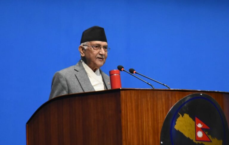 राष्ट्रिय गौरवका आयोजना समयमा सम्पन्न गर्न सरकार गम्भीर छः प्रधानमन्त्री ओली