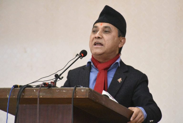 कुलमान बर्खास्तगी प्रकरणमा माओवादीले प्रधानमन्त्रीको जवाफ माग्नु उचित हुँदैनः कांग्रेस महामन्त्री शर्मा