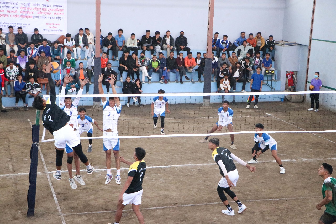 मेयर कप भलिबल : दोस्रो दिन १० खेल सम्पन्न बागमतीको दोहोरो जित, 