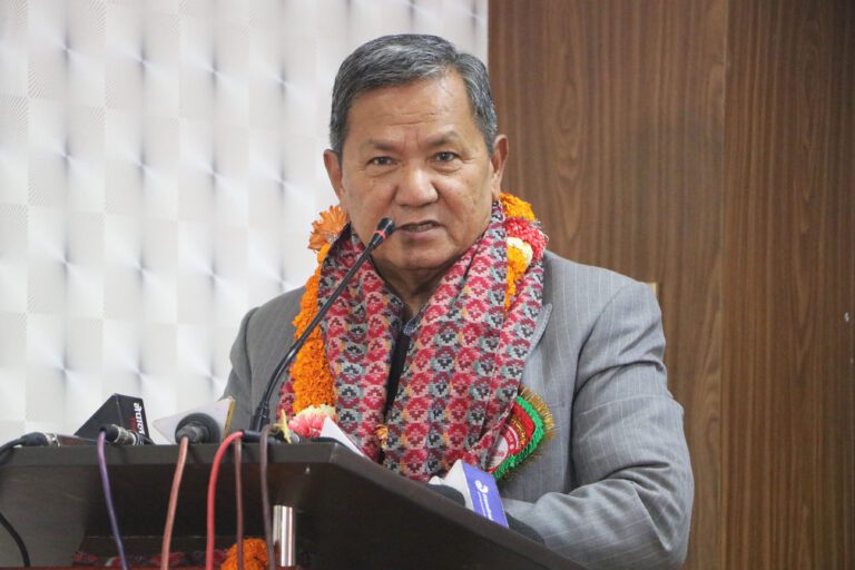 हामीले बुलेटबाट होइन, ब्यालेटबाट शान्ति ल्याएका हौँ : सञ्चारमन्त्री गुरुङ