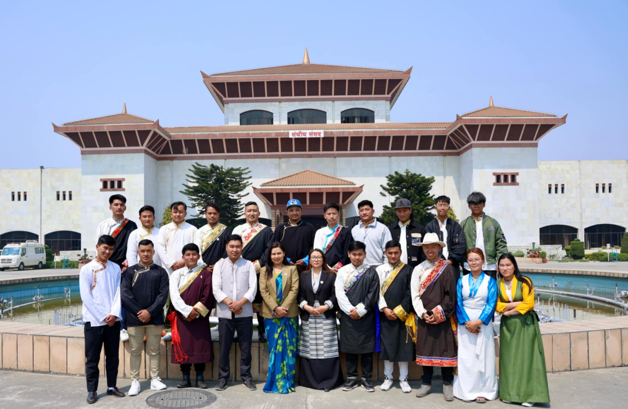 नेपाल शेर्पा विद्यार्थी सङ्घका प्रतिनिधिहरू संघीय संसदको बैठक अवलोकन गर्न पुगे