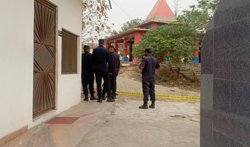 कैलालीको दुर्गा मन्दिरमा ढुङ्गाले हानेर एक जनाको हत्या