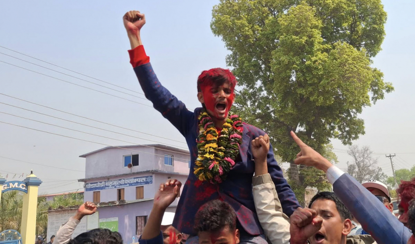 घोडाघोडी क्याम्सपमा अनेरास्ववियुका गौतम विजयी