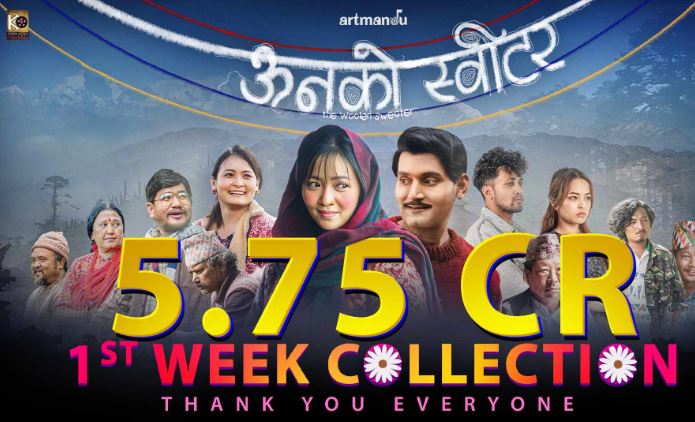 हिट बन्यो ‘ऊनको स्वीटर’, फ्लपको ह्याट्रिबाट जोगिए विपीन