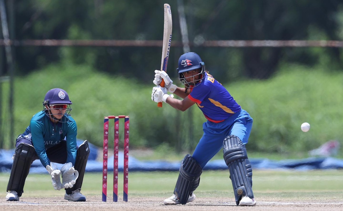 नेपाल थाइल्यान्डसँग ७८ रनले पराजित