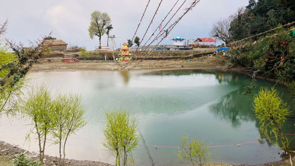 बागलुङको गाजा दहमा पर्यटकीय पूर्वाधार थपिँदै