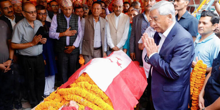 नेता शास्त्रीको निधनमा कांग्रेसले तीनदिन शोक मनाउने