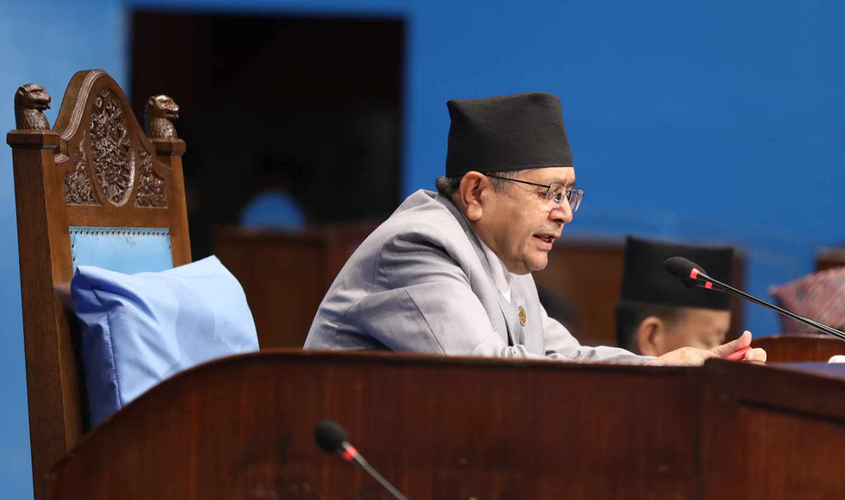 ‘पाँच जिल्लाबाहेक अरु भाडामा दिए हुन्छ’ भन्ने अमरेशको अभिव्यक्ति हटाउन सभामुखको निर्देशन