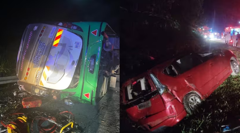 मलेसियामा बस दुर्घटना, अधिकांश विद्यार्थीसहित १५ जनाको मृत्यु