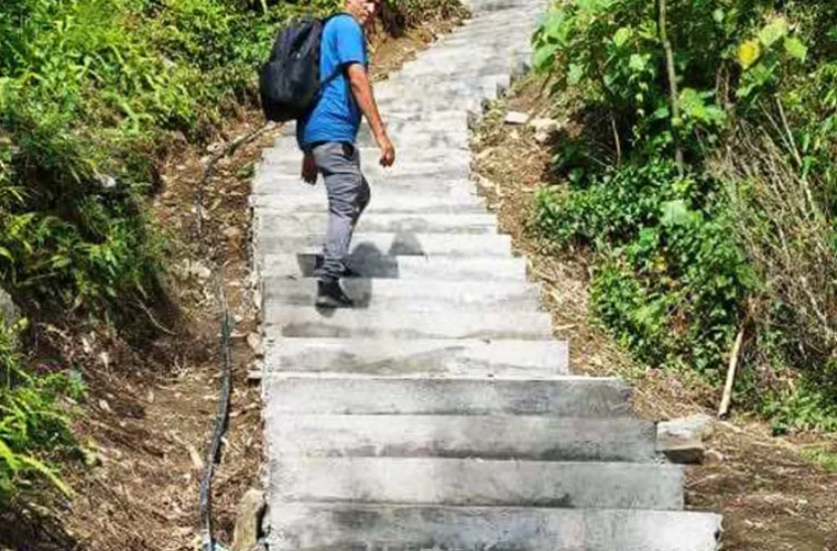 राष्ट्रिय रोजगार कार्यक्रममार्फत पदमार्ग र पोखरी निर्माण