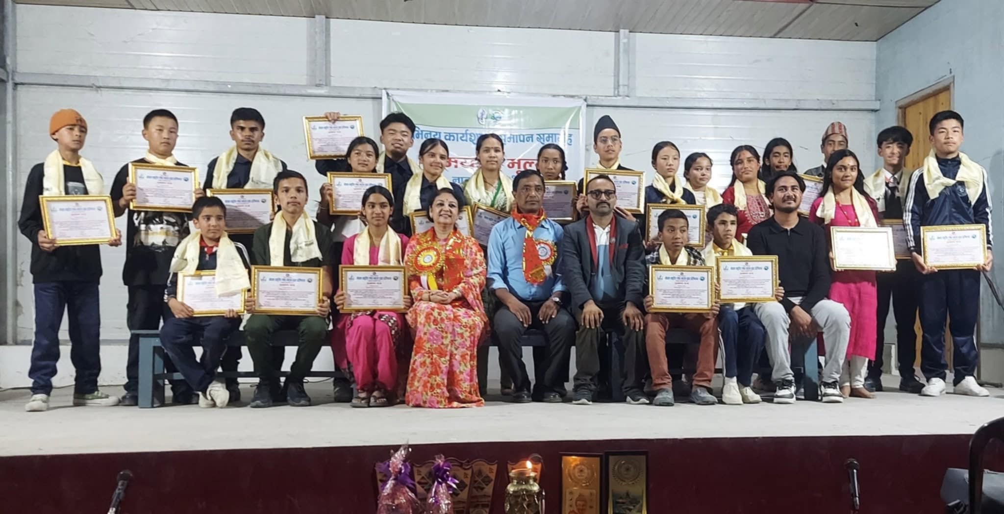 अभिनय कार्यशाला सम्पन्न