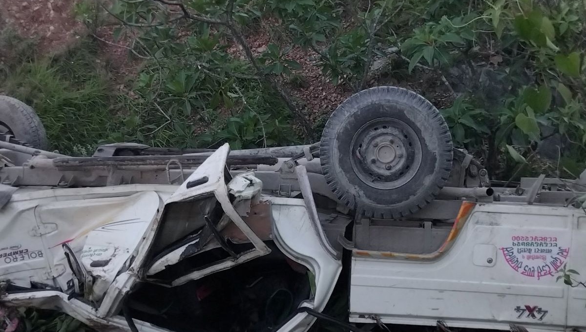 बैतडीमा जीप दुर्घटना