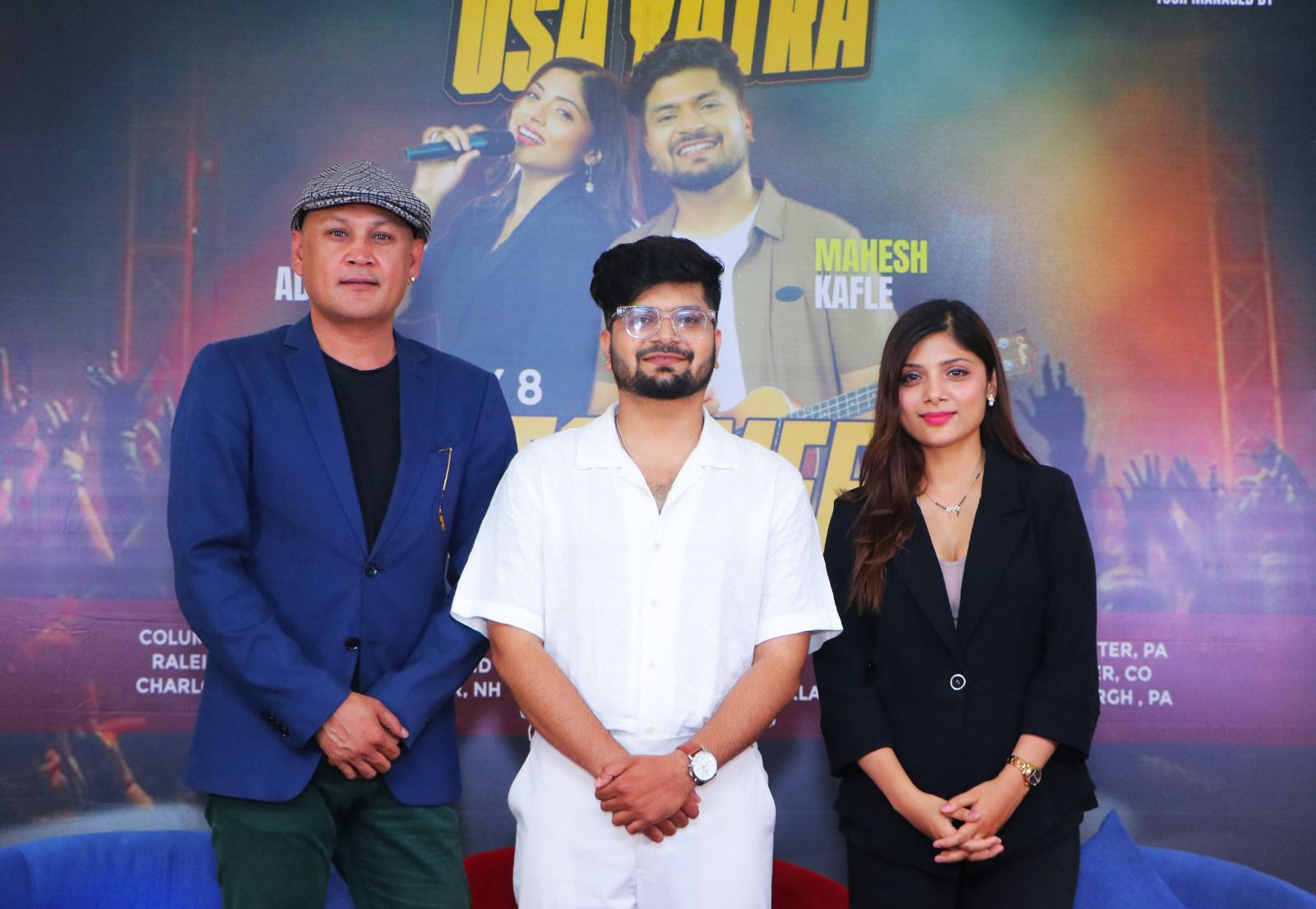 अमेरिकाको २० भन्दा बढी सहरमा ‘सोलफुल यु.एस.ए यात्रा’ गर्दै महेश र अस्मिता 