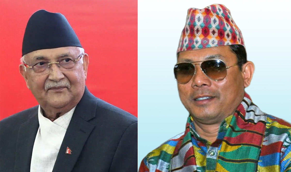 सरकार छाडेपछि रेशमले भेटे प्रधानमन्त्री