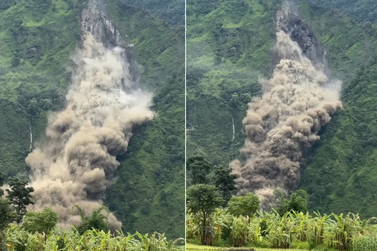 म्याग्दी पहिरोमा परेर बुबाको निधन, छोरा बेपत्ता