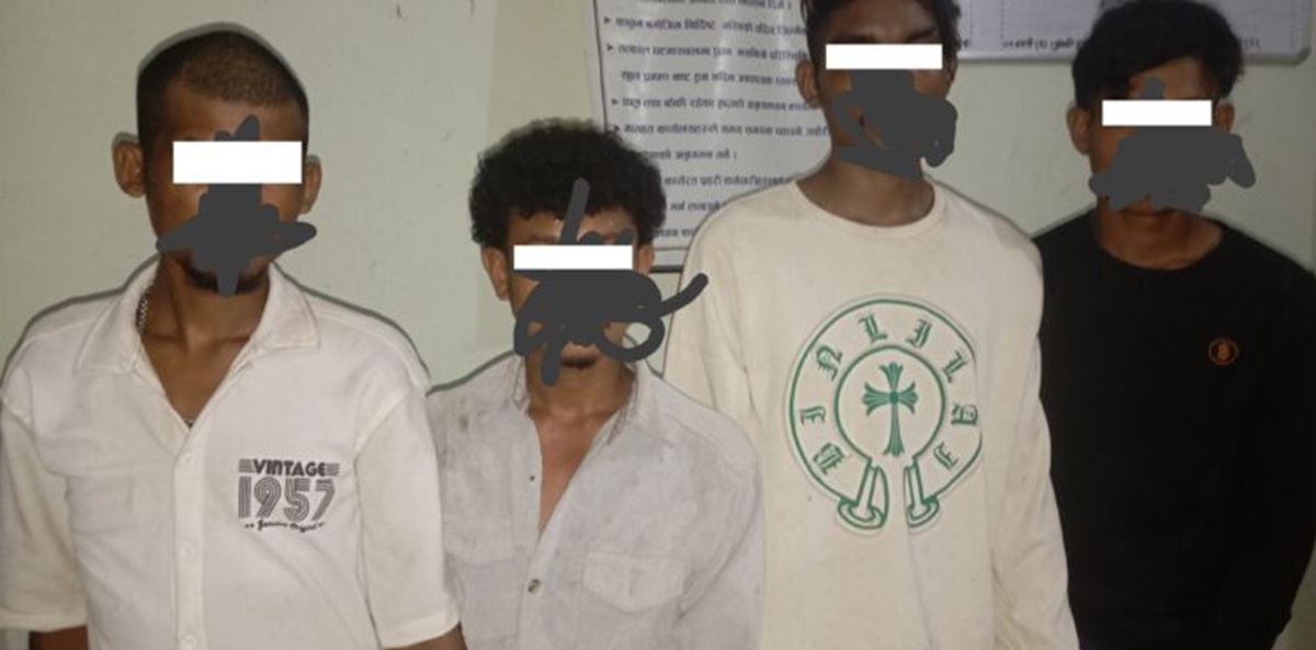 खैरो हेरोइनसहित ४ जना पक्राउ