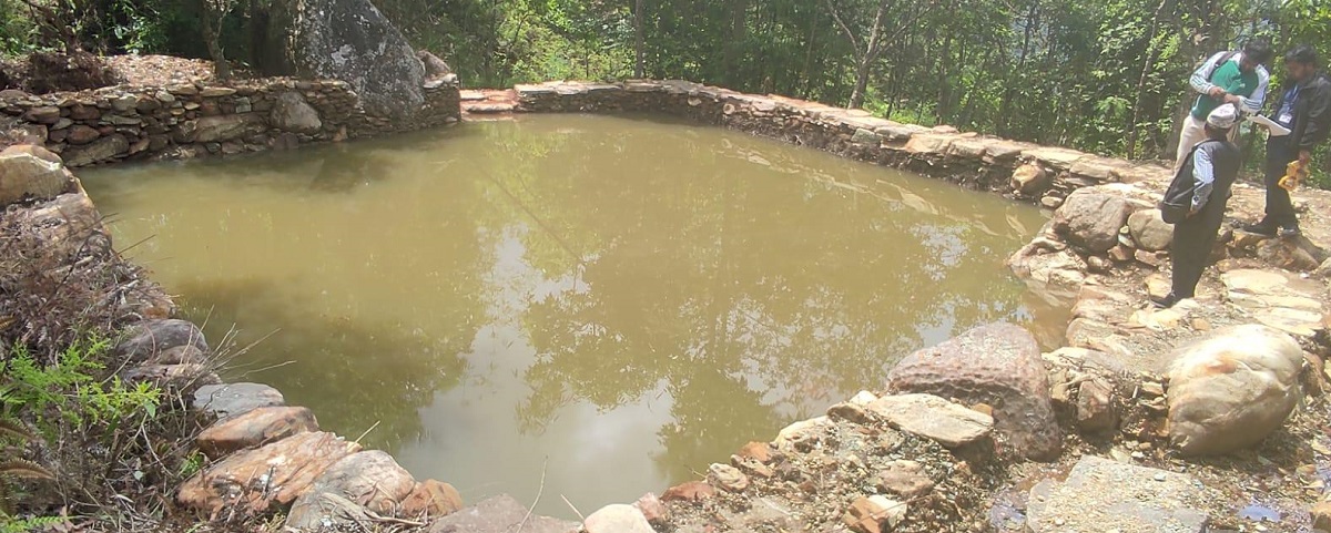 स्याङ्जामा ‘एक सामुदायिक वन, एक पोखरी’ अभियान